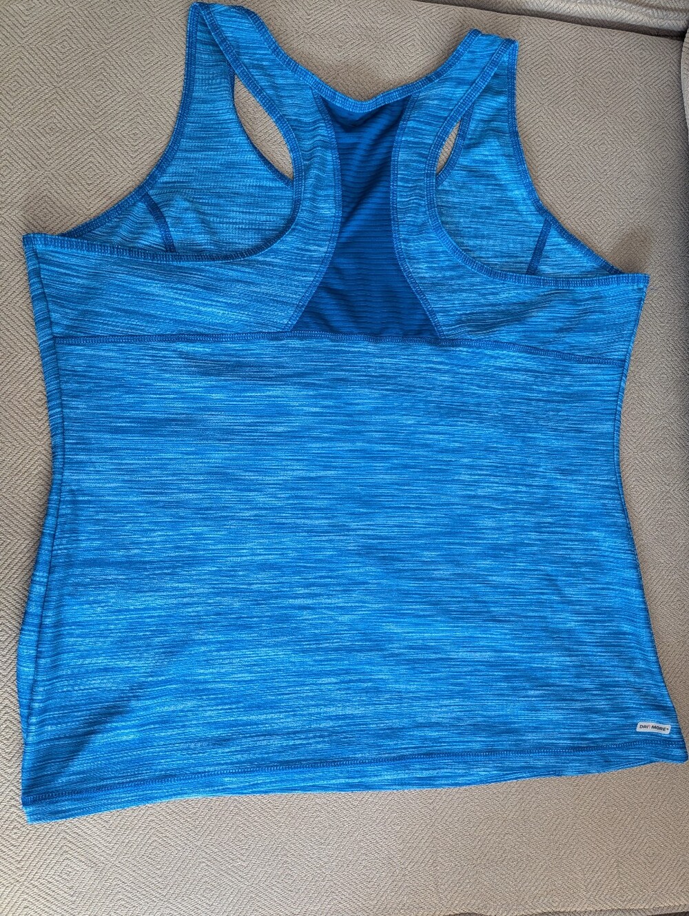 Danskin Blue Racerback Tank - Picture 4 of 7